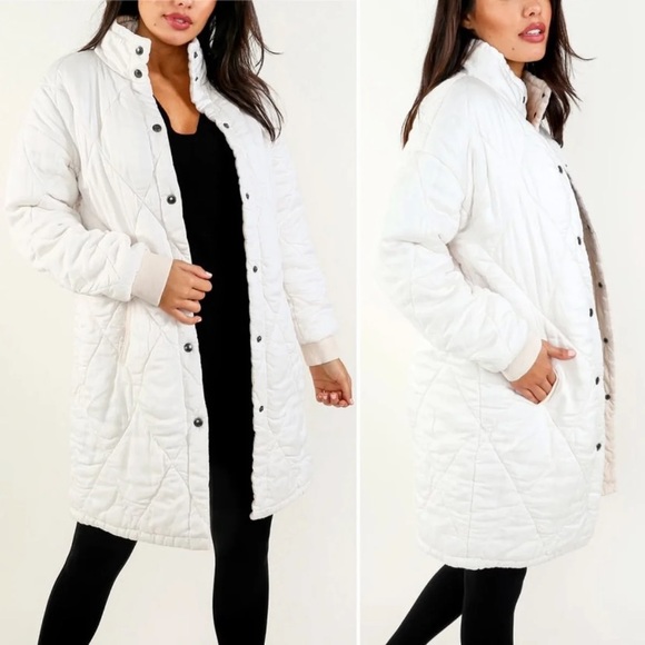NWT Anthropologie Marrakech Quilted-Parka Coat - Picture 10 of 12